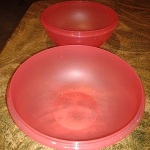 Tupperware fix n mix large bowl 274-12 no lids lot
